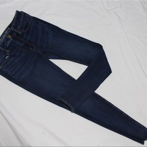 Dark Wash AEO High-Rise Skinny Jeans